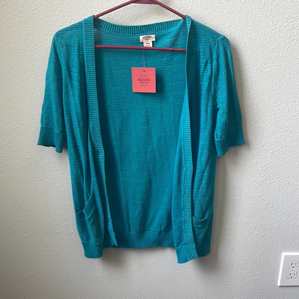 Blue medium Mossimo cardigan